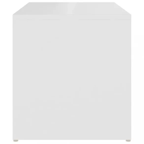 fehér forgácslap kisasztal 59 x 36 x 38 cm