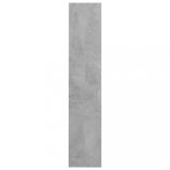 2 db betonszürke fali cipősszekrény 60 x 18 x 90 cm