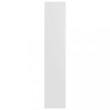 fehér szerelt fa fali cipősszekrény 80 x 18 x 90 cm