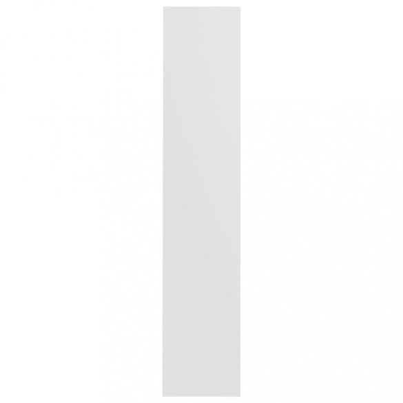 fehér szerelt fa fali cipősszekrény 80 x 18 x 90 cm