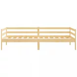 tömör fenyőfa kanapéágy 90 x 200 cm