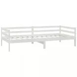 fehér tömör fenyőfa kanapéágy 90 x 200 cm