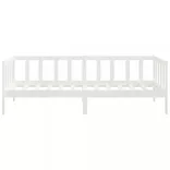 fehér tömör fenyőfa kanapéágy 90 x 200 cm