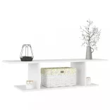 fehér falra szerelhető TV-szekrény 103 x 30 x 26,5 cm