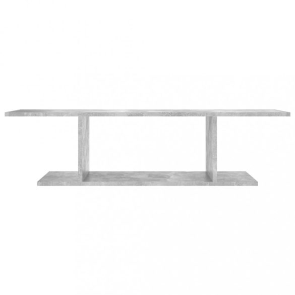 betonszürke falra szerelhető TV-szekrény 103 x 30 x 26,5 cm