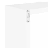 2 db fehér fali kockapolc 30 x 15 x 30 cm