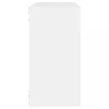 6 db fehér fali kockapolc 30 x 15 x 30 cm