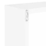 6 db fehér fali kockapolc 30 x 15 x 30 cm