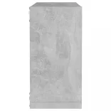 4 db betonszürke fali kockapolc 30 x 15 x 30 cm