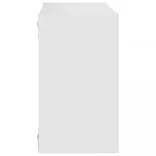 2 db fehér fali kockapolc 26 x 15 x 26 cm