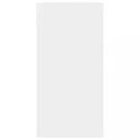 4 db fehér szerelt fa fali polc 100 x 15 x 30 cm