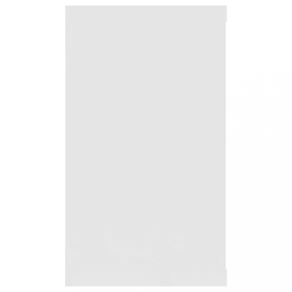 4 db fehér szerelt fa fali kockapolc 80 x 15 x 26,5 cm