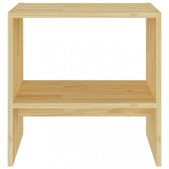 2 darab tömör fenyőfa éjjeliszekrény 40 x 30,5 x 40 cm