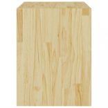 2 darab tömör fenyőfa éjjeliszekrény 40 x 30,5 x 40 cm