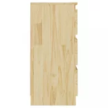 tömör fenyőfa éjjeliszekrény 40 x 29,5 x 64 cm