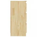 2 db tömör fenyőfa éjjeliszekrény 40 x 29,5 x 64 cm