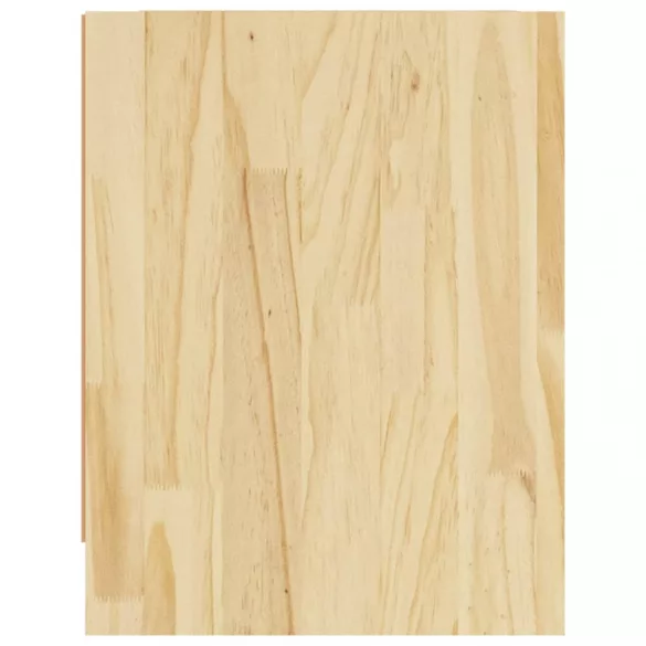 tömör fenyőfa éjjeliszekrény 40 x 30,5 x 40 cm