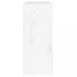 fehér fenyőfa könyvszekrény/térelválasztó 60 x 30 x 71,5 cm