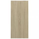 sonoma tölgy színű szerelt fa laptopasztal 102,5 x 35 x 75 cm