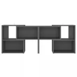 szürke szerelt fa TV-szekrény 104 x 30 x 52 cm