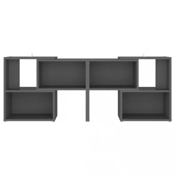 szürke szerelt fa TV-szekrény 104 x 30 x 52 cm