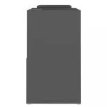 szürke szerelt fa TV-szekrény 104 x 30 x 52 cm