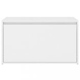 fehér szerelt fa előszoba pad 80 x 40 x 45 cm