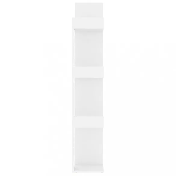 fehér szerelt fa könyvszekrény 86 x 25,5 x 140 cm