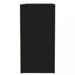 fekete szerelt fa cipősszekrény 60 x 35 x 70 cm