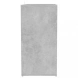 betonszürke szerelt fa cipősszekrény 60 x 35 x 70 cm