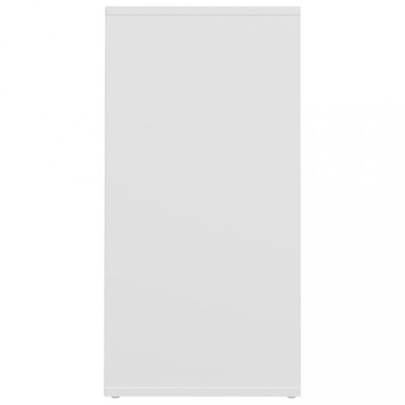 fehér szerelt fa cipősszekrény 31,5 x 35 x 70 cm