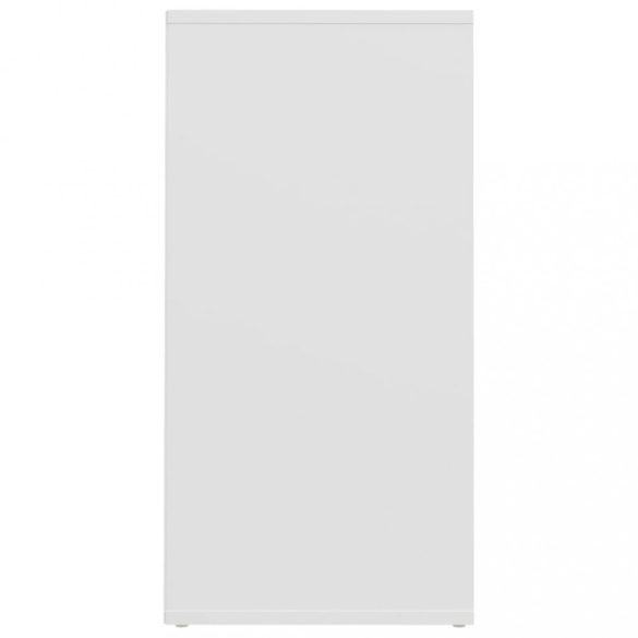 2 db fehér szerelt fa cipősszekrény 31,5 x 35 x 70 cm