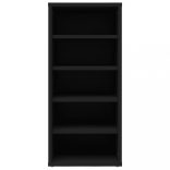 2 db fekete szerelt fa cipősszekrény 31,5 x 35 x 70 cm