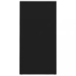 2 db fekete szerelt fa cipősszekrény 31,5 x 35 x 70 cm