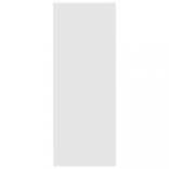 fehér szerelt fa cipősszekrény 31,5 x 35 x 90 cm