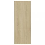 sonoma tölgy színű szerelt fa cipősszekrény 31,5 x 35 x 90 cm