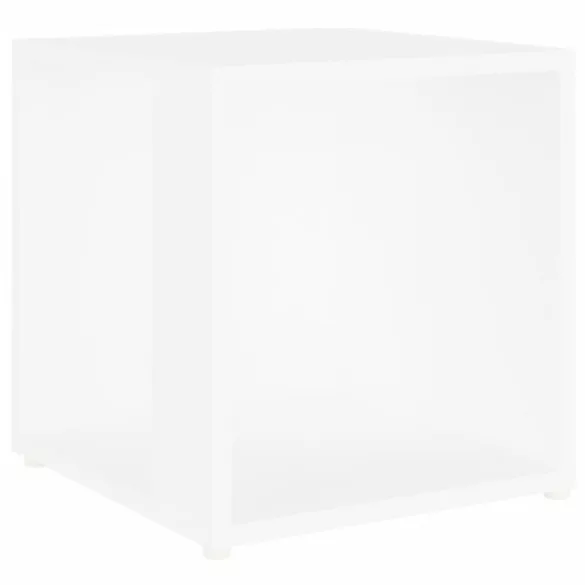 fehér szerelt fa kisasztal 33 x 33 x 34,5 cm