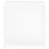 fehér szerelt fa kisasztal 33 x 33 x 34,5 cm