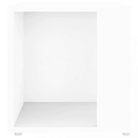 fehér szerelt fa kisasztal 33 x 33 x 34,5 cm