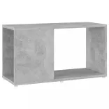 betonszürke szerelt fa TV-szekrény 60 x 24 x 32 cm