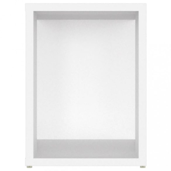 fehér szerelt fa TV-szekrény 80 x 24 x 32 cm