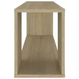 sonoma tölgy színű szerelt fa TV-szekrény 100 x 24 x 32 cm