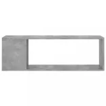 betonszürke szerelt fa TV-szekrény 100 x 24 x 32 cm