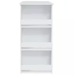 fehér szerelt fa bárasztal tárolórekesszel 102 x 50 x 103,5 cm