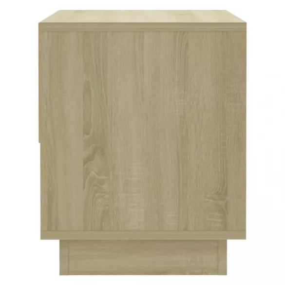 sonoma tölgy színű forgácslap éjjeliszekrény 45 x 34 x 44 cm