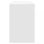 fehér szerelt fa íróasztal 101 x 50 x 76,5 cm