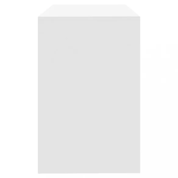 fehér szerelt fa íróasztal 101 x 50 x 76,5 cm