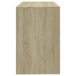 sonoma tölgy színű szerelt fa íróasztal 101x50x76,5 cm