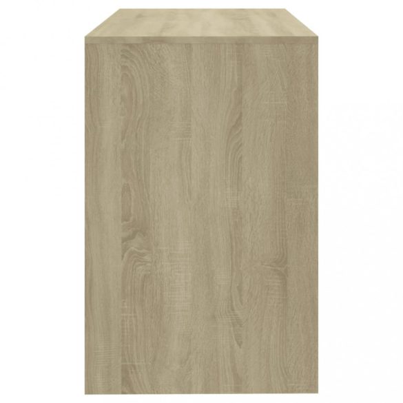 sonoma tölgy színű szerelt fa íróasztal 101x50x76,5 cm