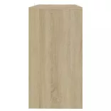 sonoma tölgy színű szerelt fa dohányzóasztal 89x41x76,5 cm